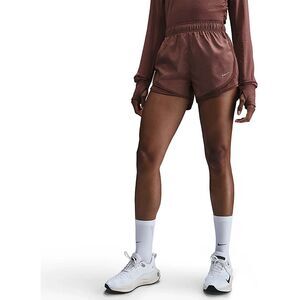 Nike Dri-FIT Tempo Running Shorts Womens XS Brown HM6096-218 Athletic Heathed